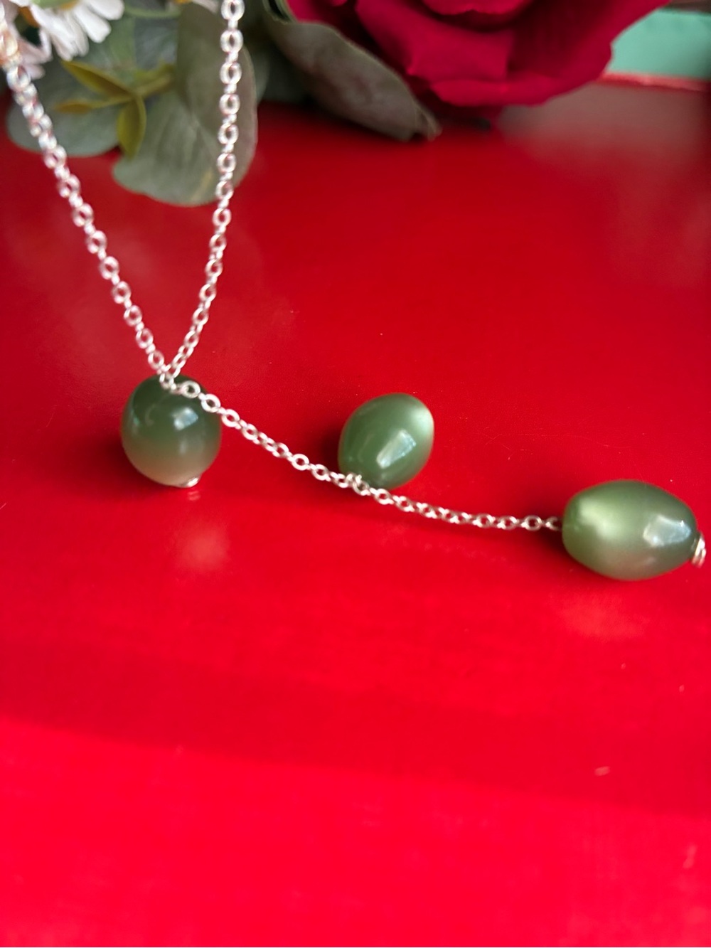 925 Silver Necklace. 15” adjustable